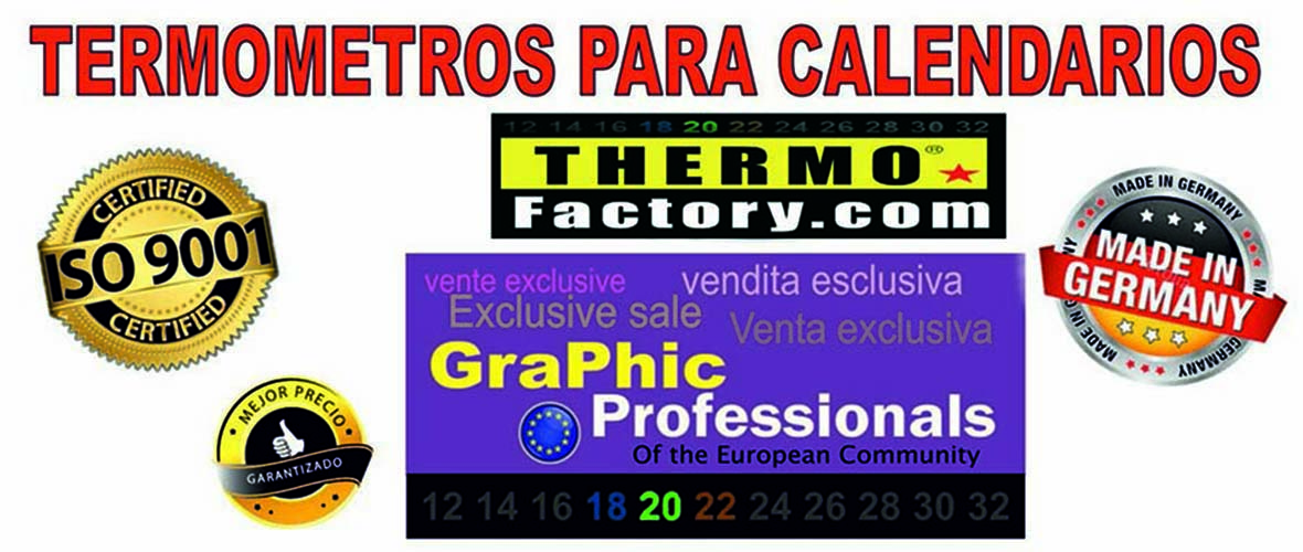 Tiras termometros adhesivos 